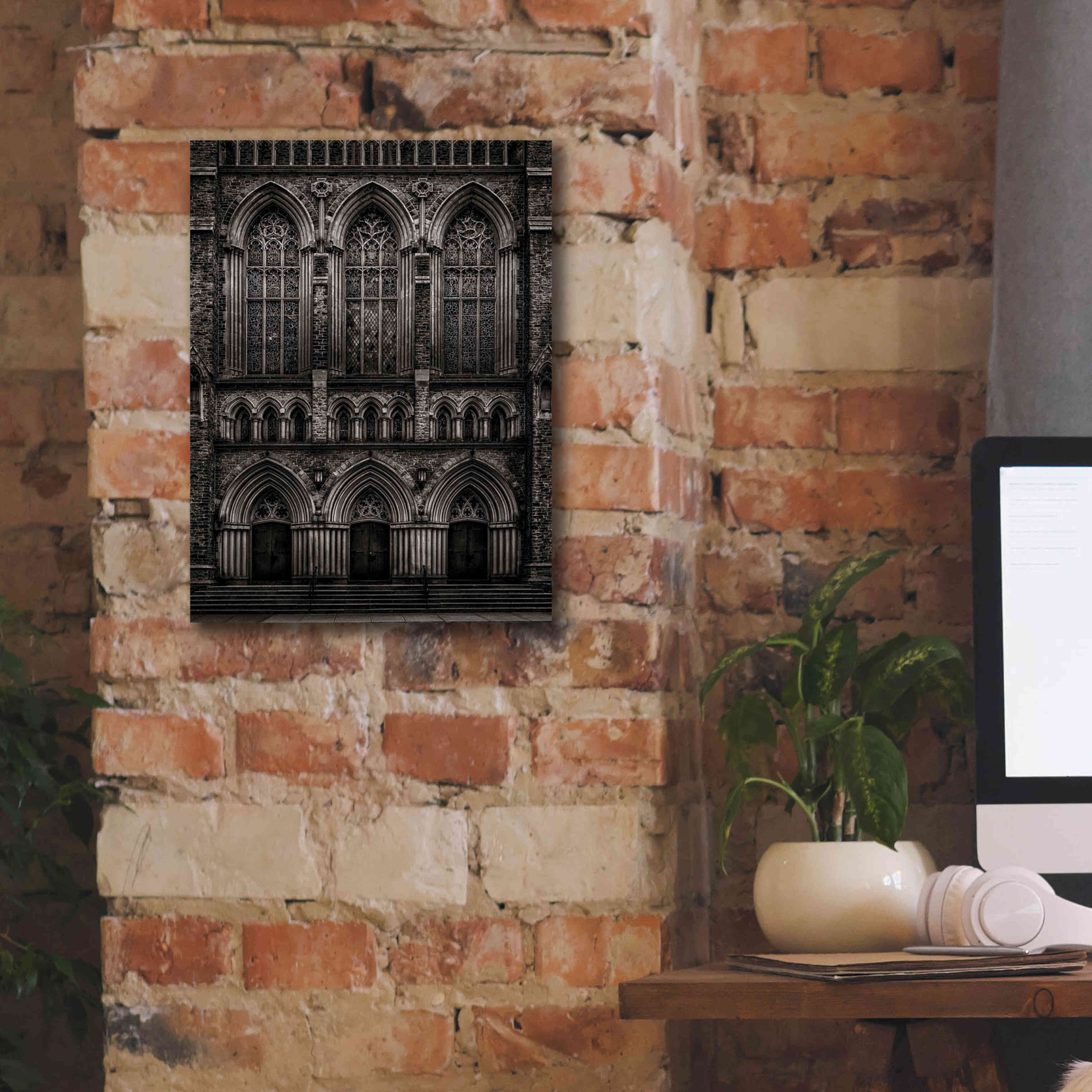 'St Pauls Bloor Street No 2' by Brian Carson, Giclee Canvas Wall Art,12 x 16
