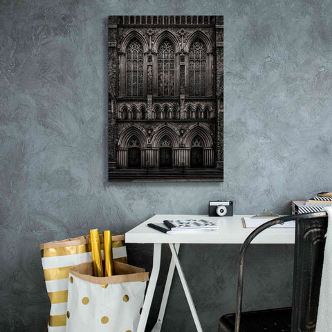 Image of 'St Pauls Bloor Street No 2' by Brian Carson, Giclee Canvas Wall Art,18 x 26