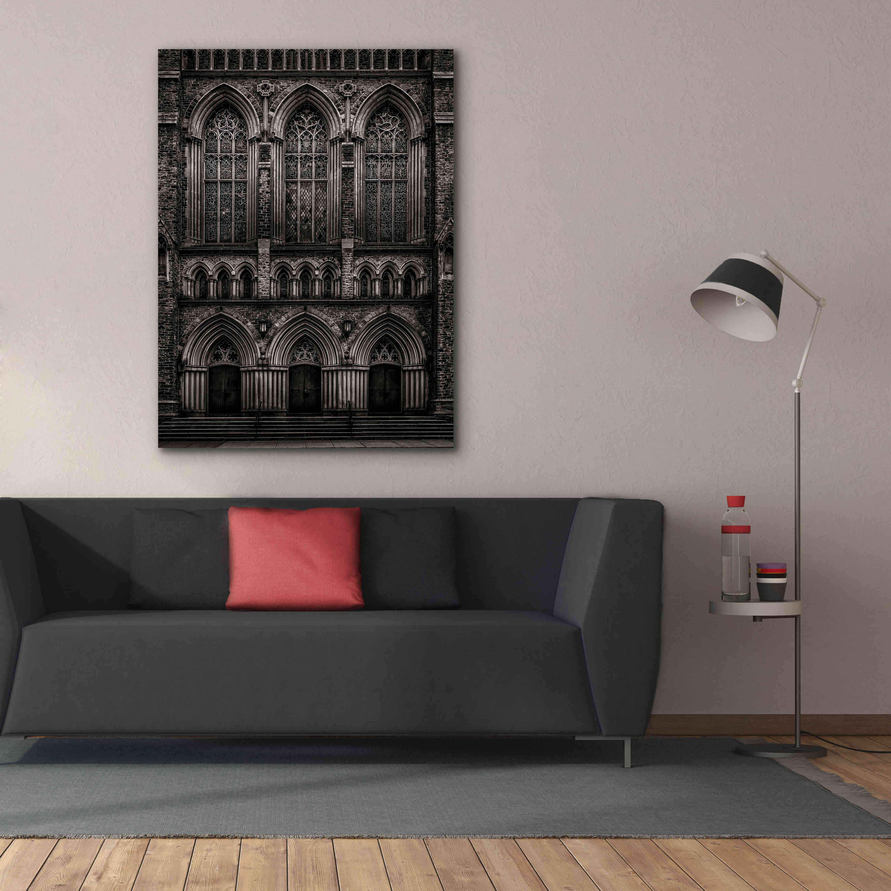 'St Pauls Bloor Street No 2' by Brian Carson, Giclee Canvas Wall Art,40 x 54