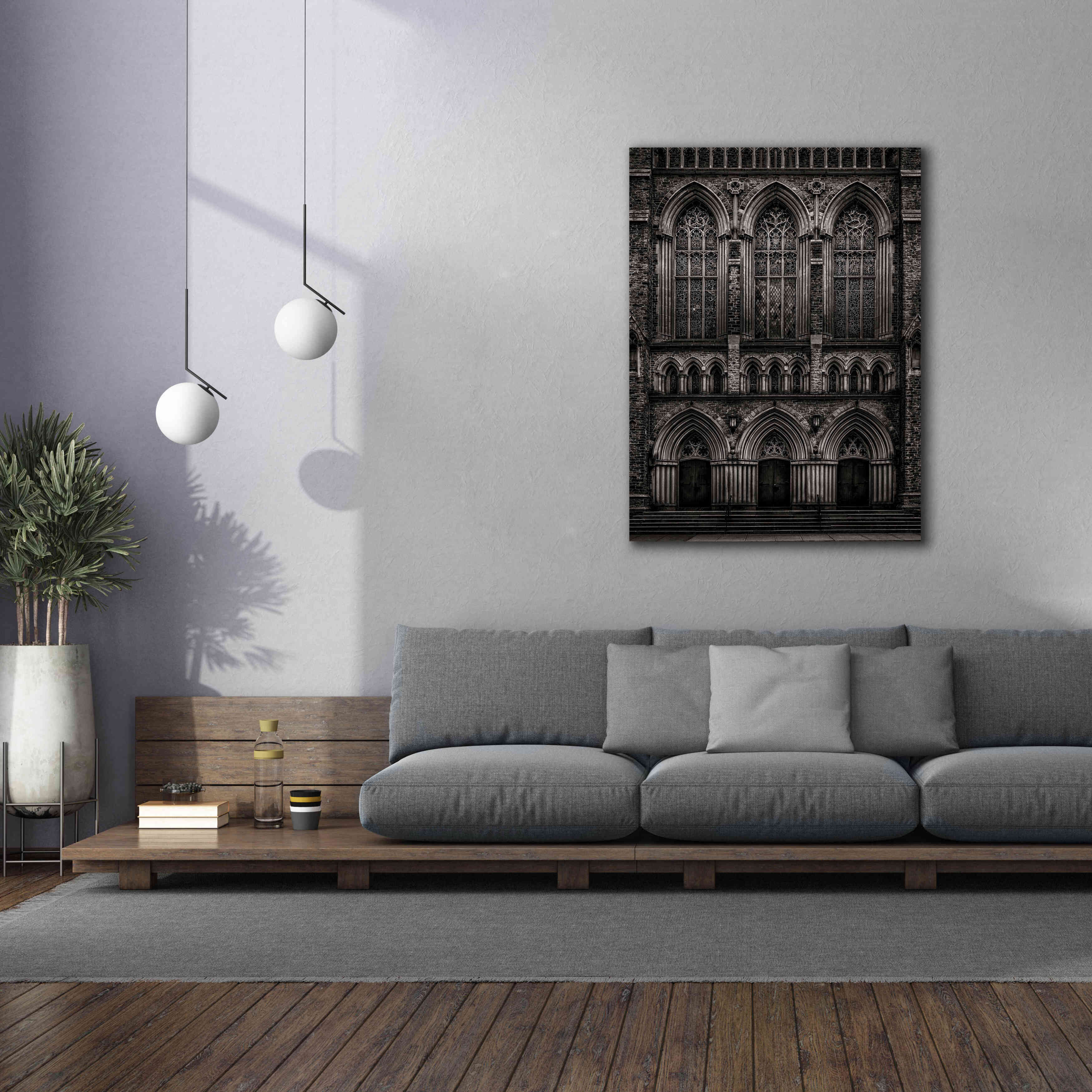 'St Pauls Bloor Street No 2' by Brian Carson, Giclee Canvas Wall Art,40 x 54