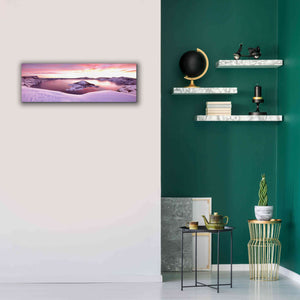 'Crater Lake Pano 4 2' by Thomas Haney, Giclee Canvas Wall Art,36 x 12