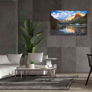 'Grand Canyon River' by Thomas Haney, Giclee Canvas Wall Art,60 x 40