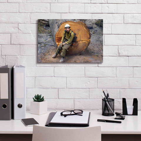 Image of 'Halvey' by Thomas Haney, Giclee Canvas Wall Art,18 x 12