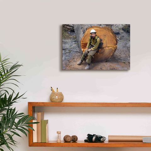 Image of 'Halvey' by Thomas Haney, Giclee Canvas Wall Art,18 x 12