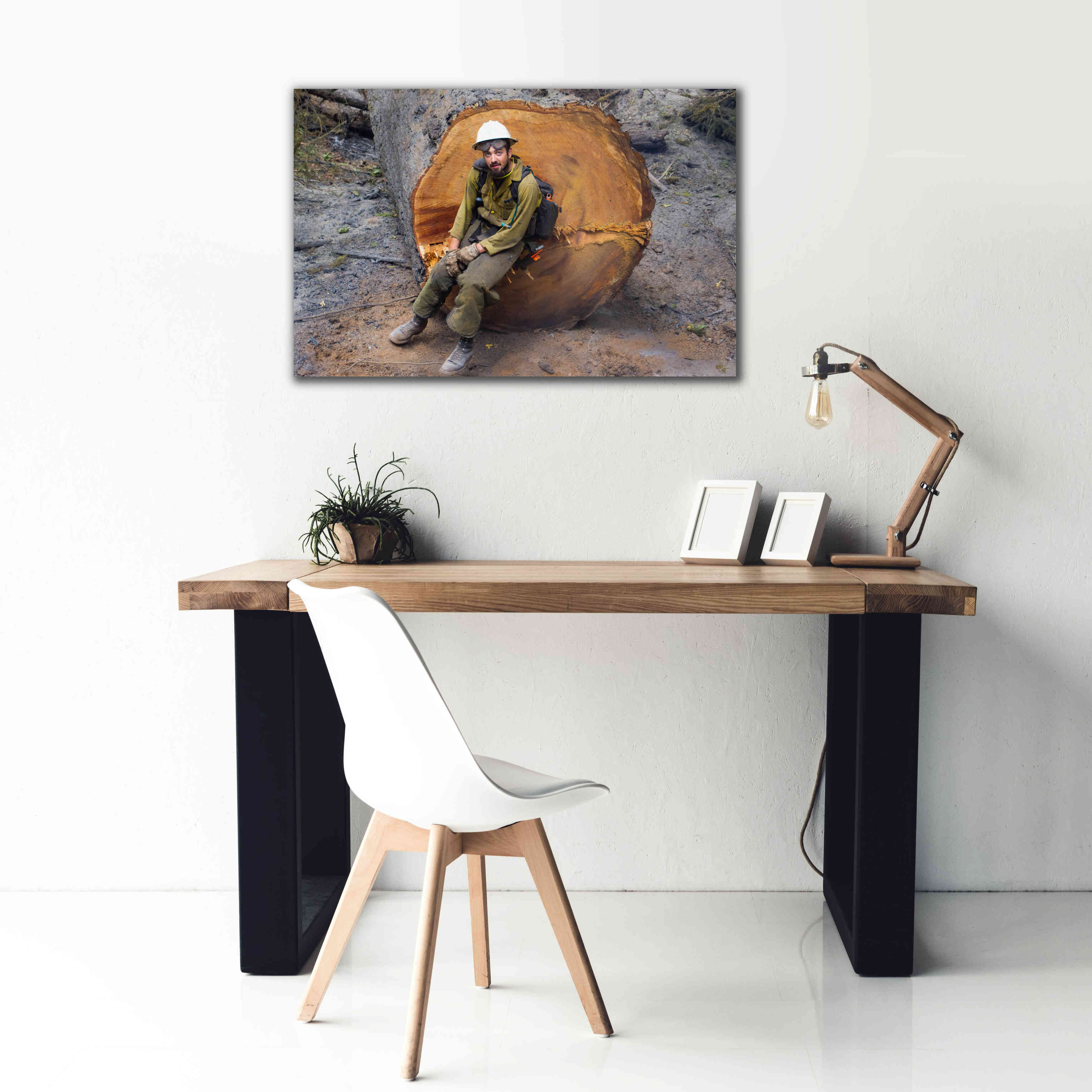 'Halvey' by Thomas Haney, Giclee Canvas Wall Art,40 x 26