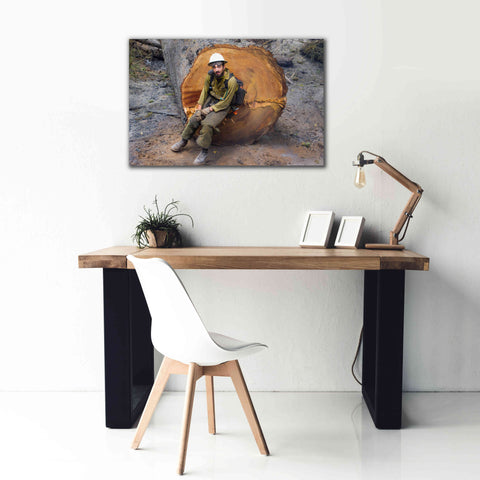 Image of 'Halvey' by Thomas Haney, Giclee Canvas Wall Art,40 x 26