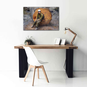'Halvey' by Thomas Haney, Giclee Canvas Wall Art,40 x 26