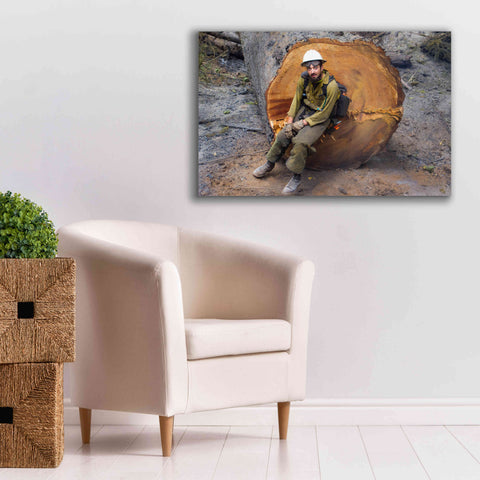 Image of 'Halvey' by Thomas Haney, Giclee Canvas Wall Art,40 x 26