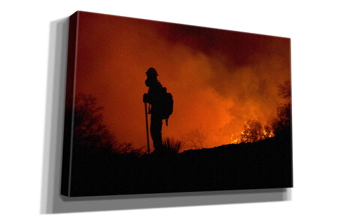 Image of 'Holding Line' by Thomas Haney, Giclee Canvas Wall Art