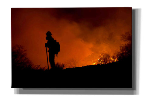 Image of 'Holding Line' by Thomas Haney, Giclee Canvas Wall Art