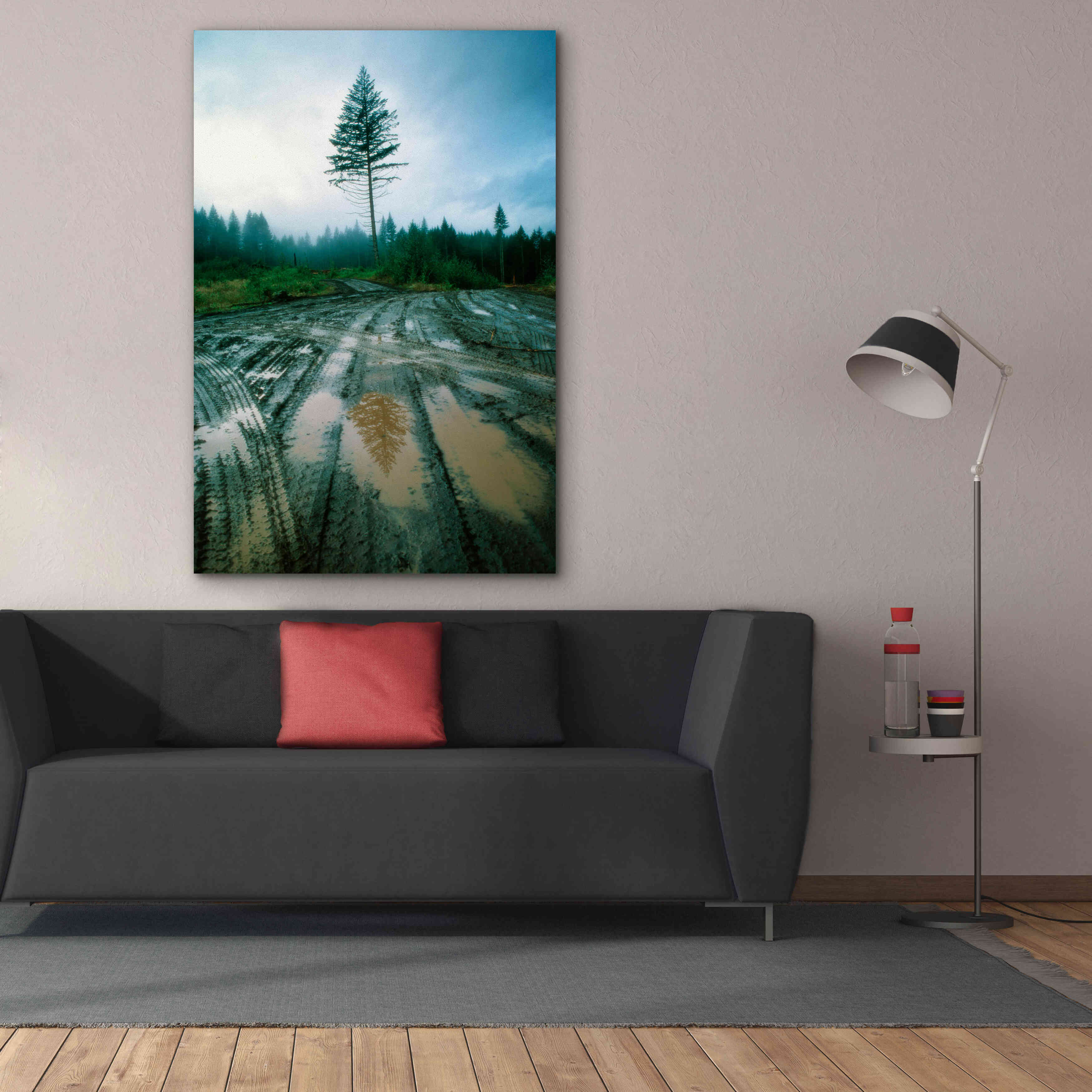 'Lonefir' by Thomas Haney, Giclee Canvas Wall Art,40 x 60