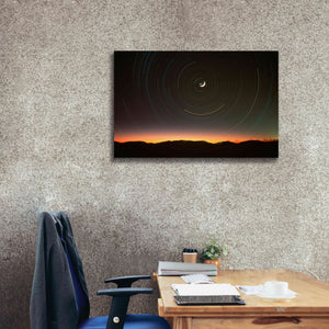 'Moon North Star' by Thomas Haney, Giclee Canvas Wall Art,40 x 26