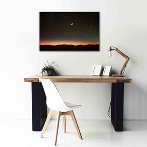 'Moon North Star' by Thomas Haney, Giclee Canvas Wall Art,40 x 26