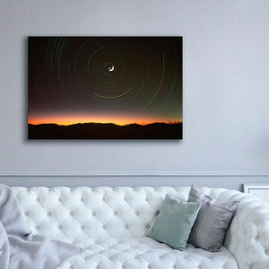 'Moon North Star' by Thomas Haney, Giclee Canvas Wall Art,60 x 40