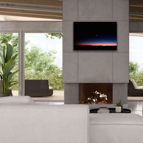 Image of 'Moon Planets' by Thomas Haney, Giclee Canvas Wall Art,40 x 26