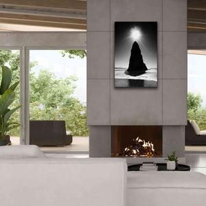 'Rock Pillar Sun' by Thomas Haney, Giclee Canvas Wall Art,26 x 40
