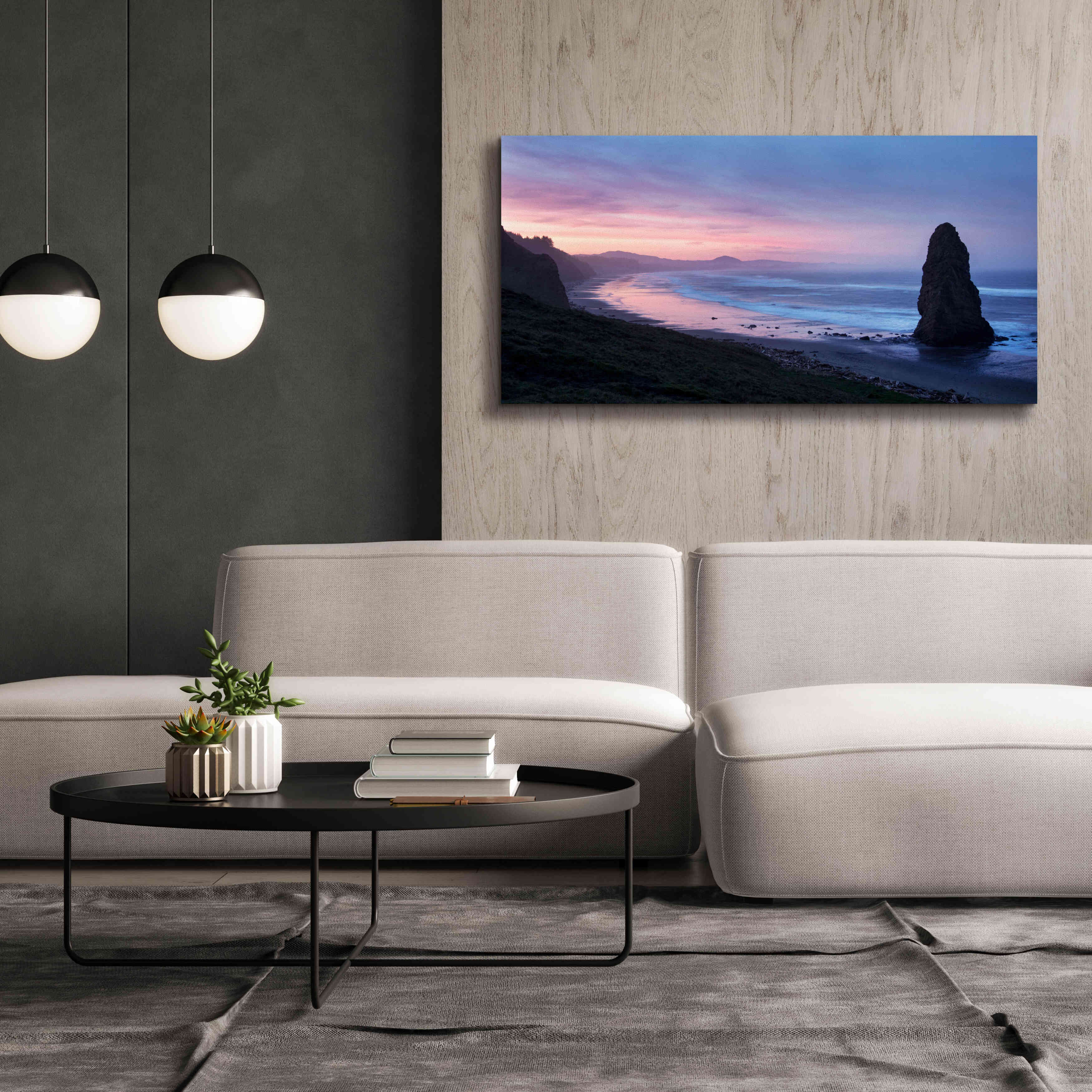 'Rock Pillar wide view' by Thomas Haney, Giclee Canvas Wall Art,60 x 30