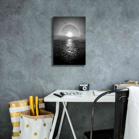 Image of 'Sun Halo Streak Silver' by Thomas Haney, Giclee Canvas Wall Art,12 x 18