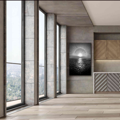 Image of 'Sun Halo Streak Silver' by Thomas Haney, Giclee Canvas Wall Art,40 x 60
