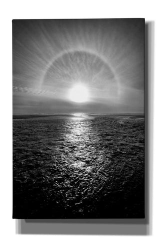 Image of 'Sun Halo Streak Silver' by Thomas Haney, Giclee Canvas Wall Art
