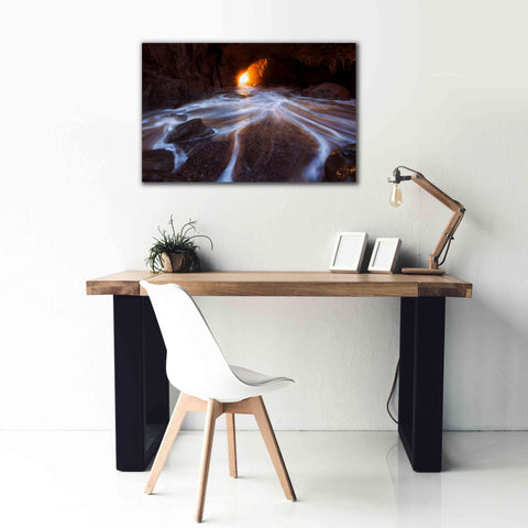 Image of 'Cave Horiz 2 Proc' by Thomas Haney, Giclee Canvas Wall Art,40 x 26