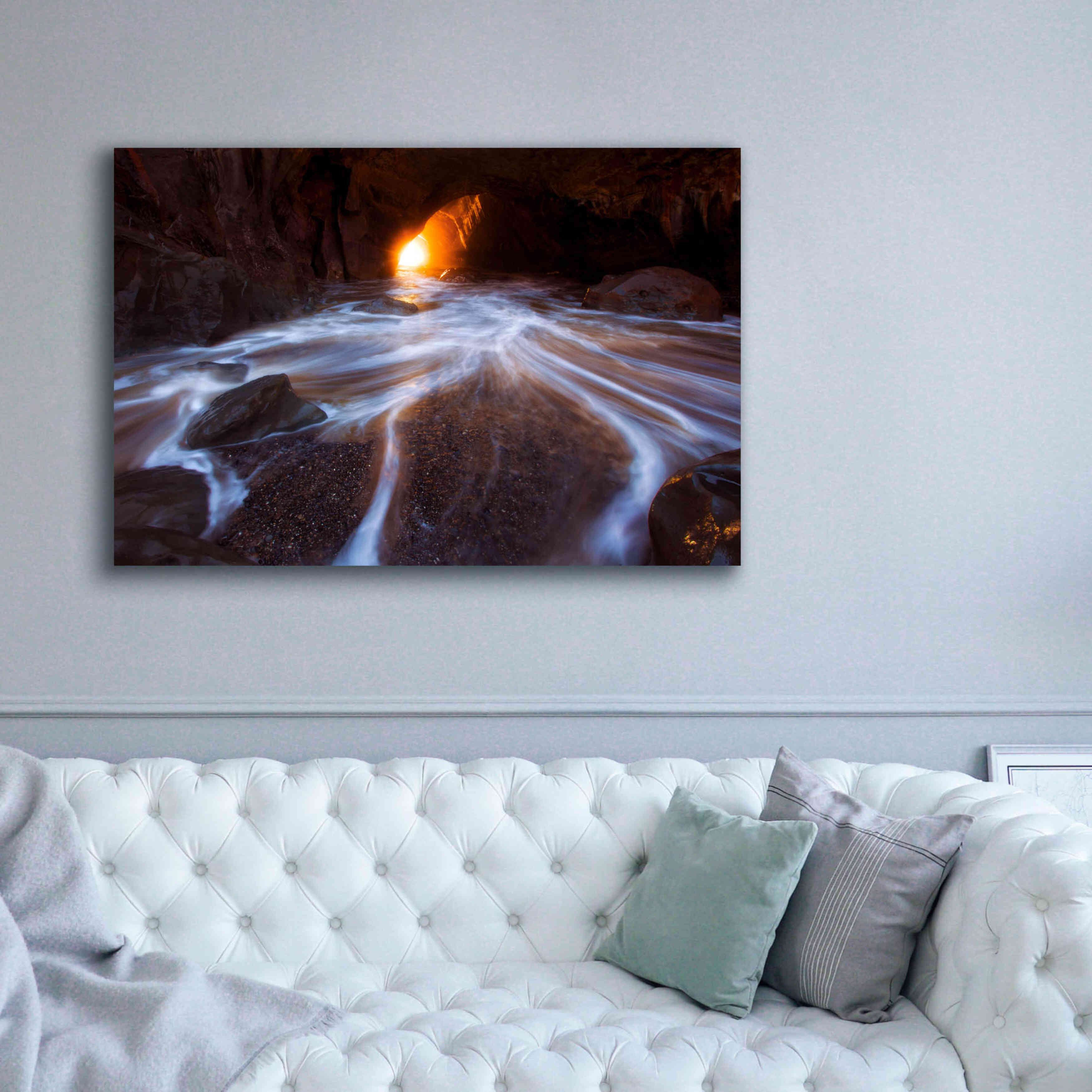 'Cave Horiz 2 Proc' by Thomas Haney, Giclee Canvas Wall Art,60 x 40