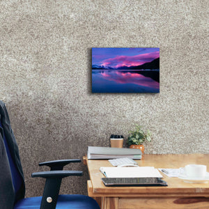 'Glacier McDonald' by Thomas Haney, Giclee Canvas Wall Art,18 x 12
