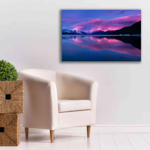 Image of 'Glacier McDonald' by Thomas Haney, Giclee Canvas Wall Art,40 x 26