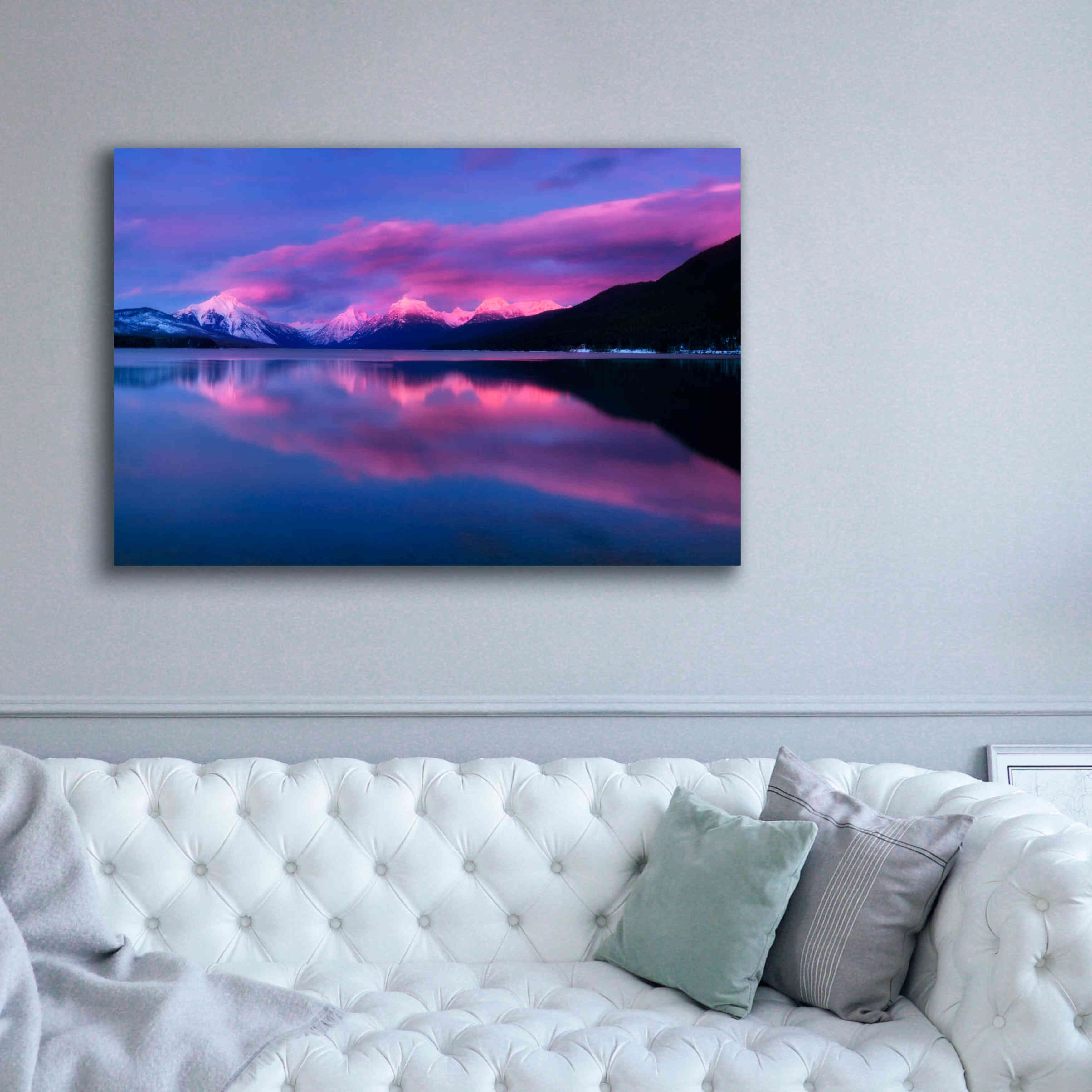 'Glacier McDonald' by Thomas Haney, Giclee Canvas Wall Art,60 x 40