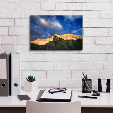 Image of 'Havasu Sunset' by Thomas Haney, Giclee Canvas Wall Art,18 x 12