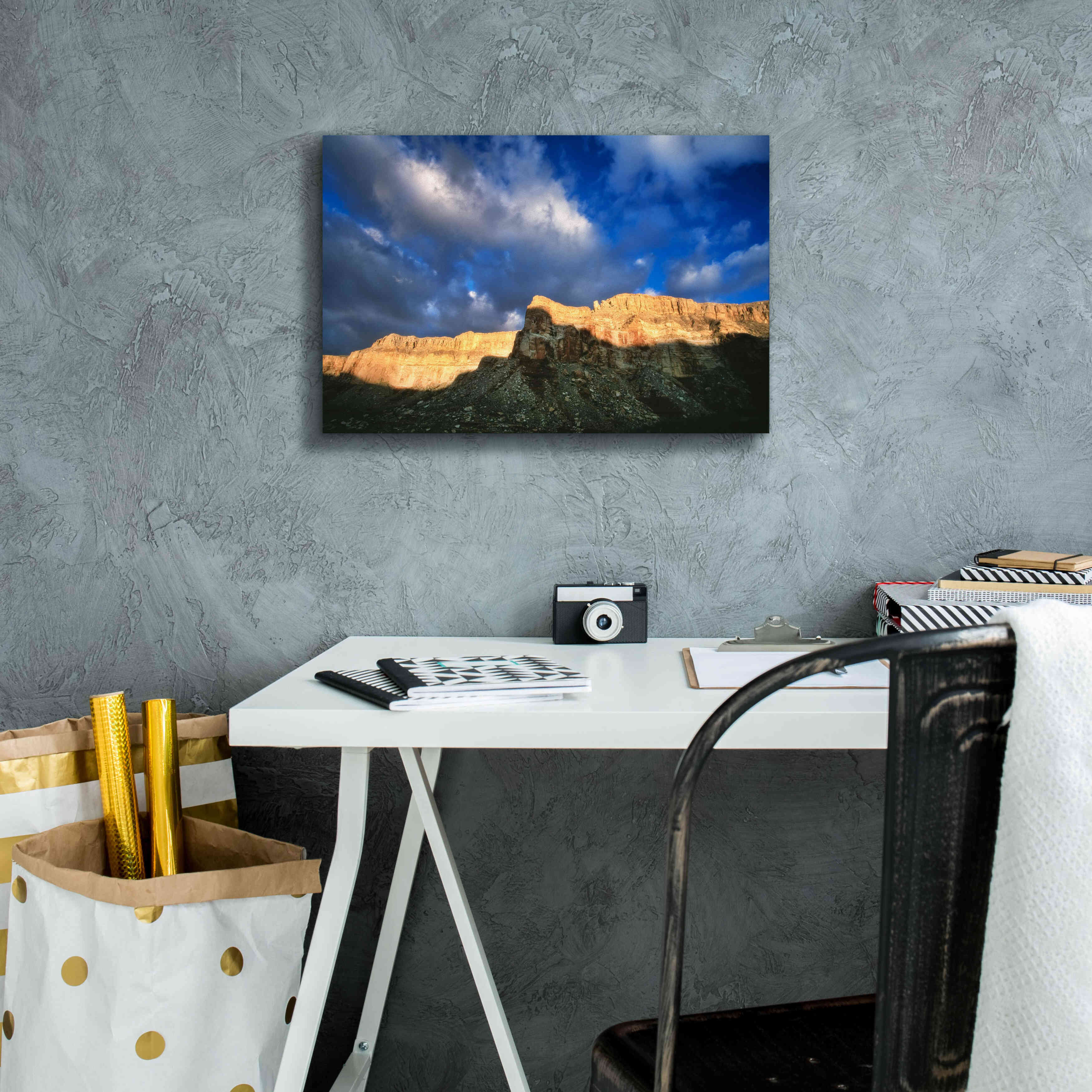 'Havasu Sunset' by Thomas Haney, Giclee Canvas Wall Art,18 x 12