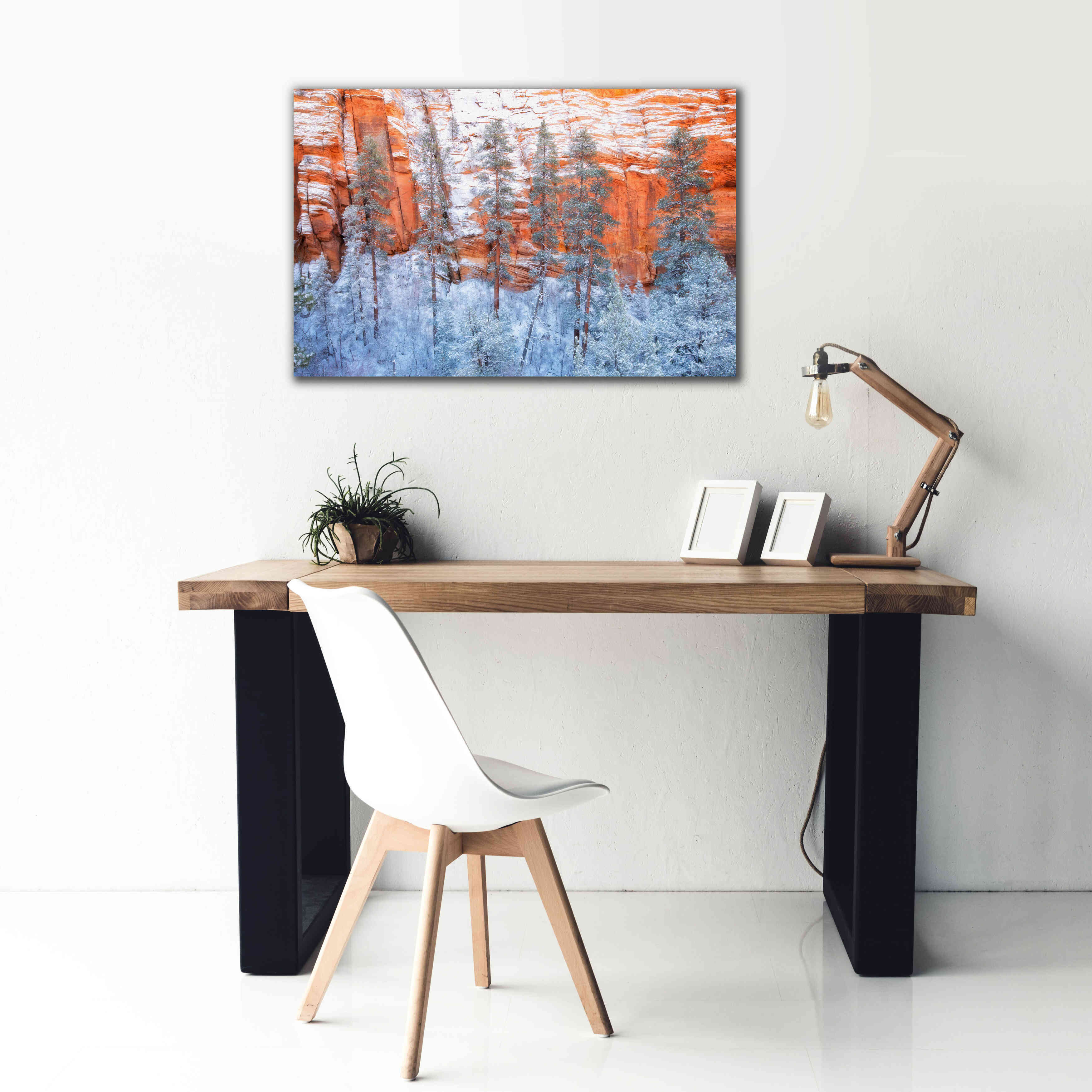 'Ponderosa Sandstone' by Thomas Haney, Giclee Canvas Wall Art,40 x 26