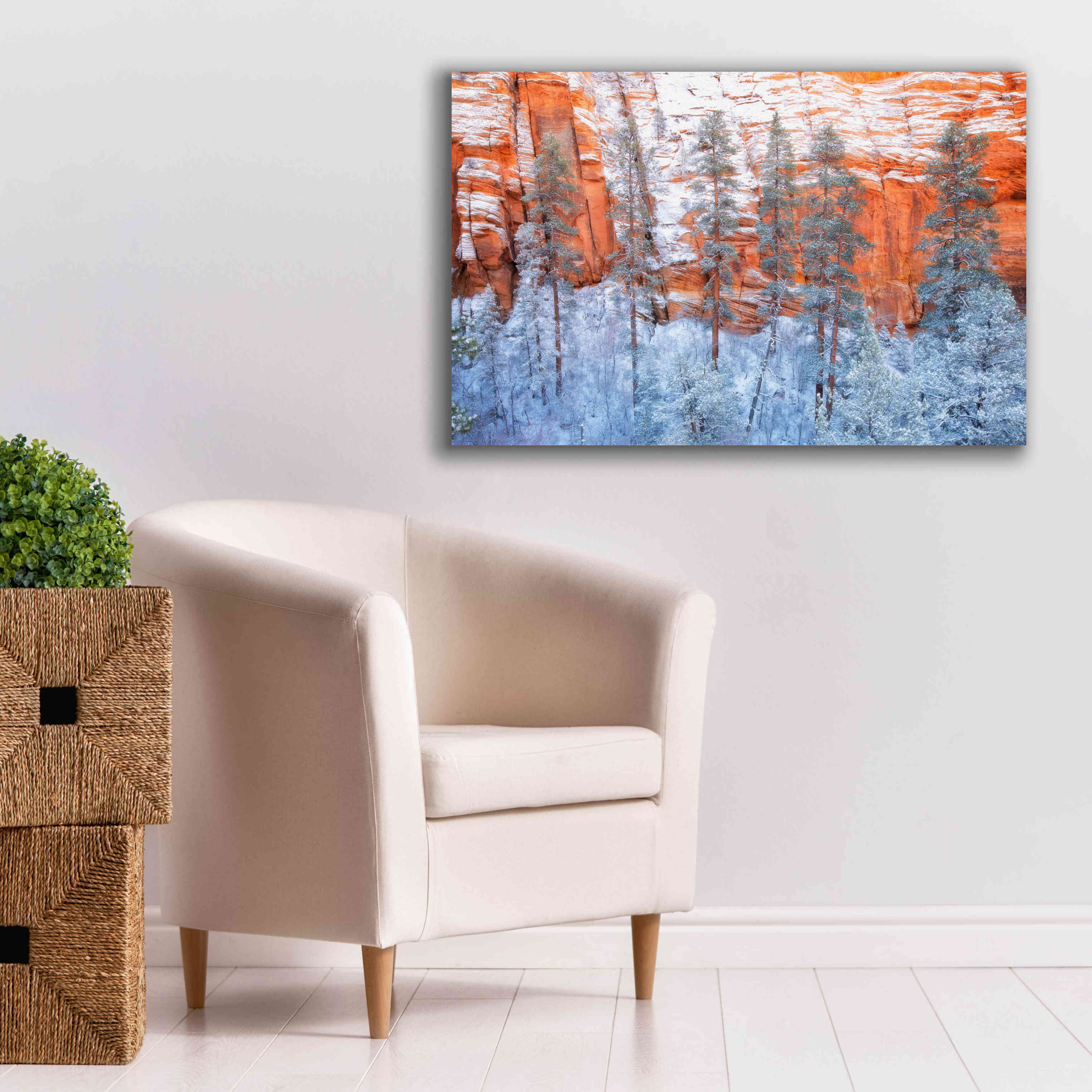 'Ponderosa Sandstone' by Thomas Haney, Giclee Canvas Wall Art,40 x 26
