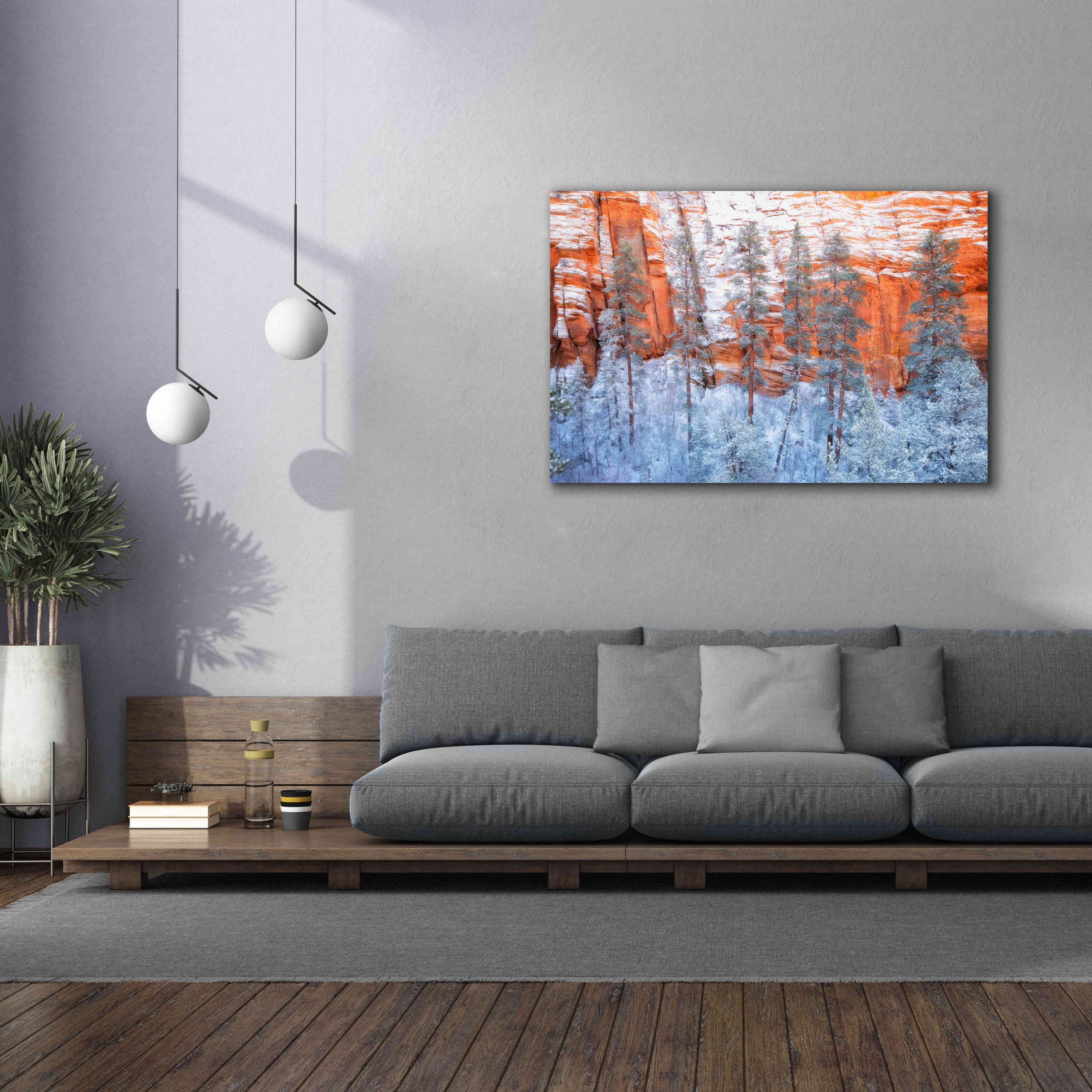 'Ponderosa Sandstone' by Thomas Haney, Giclee Canvas Wall Art,60 x 40