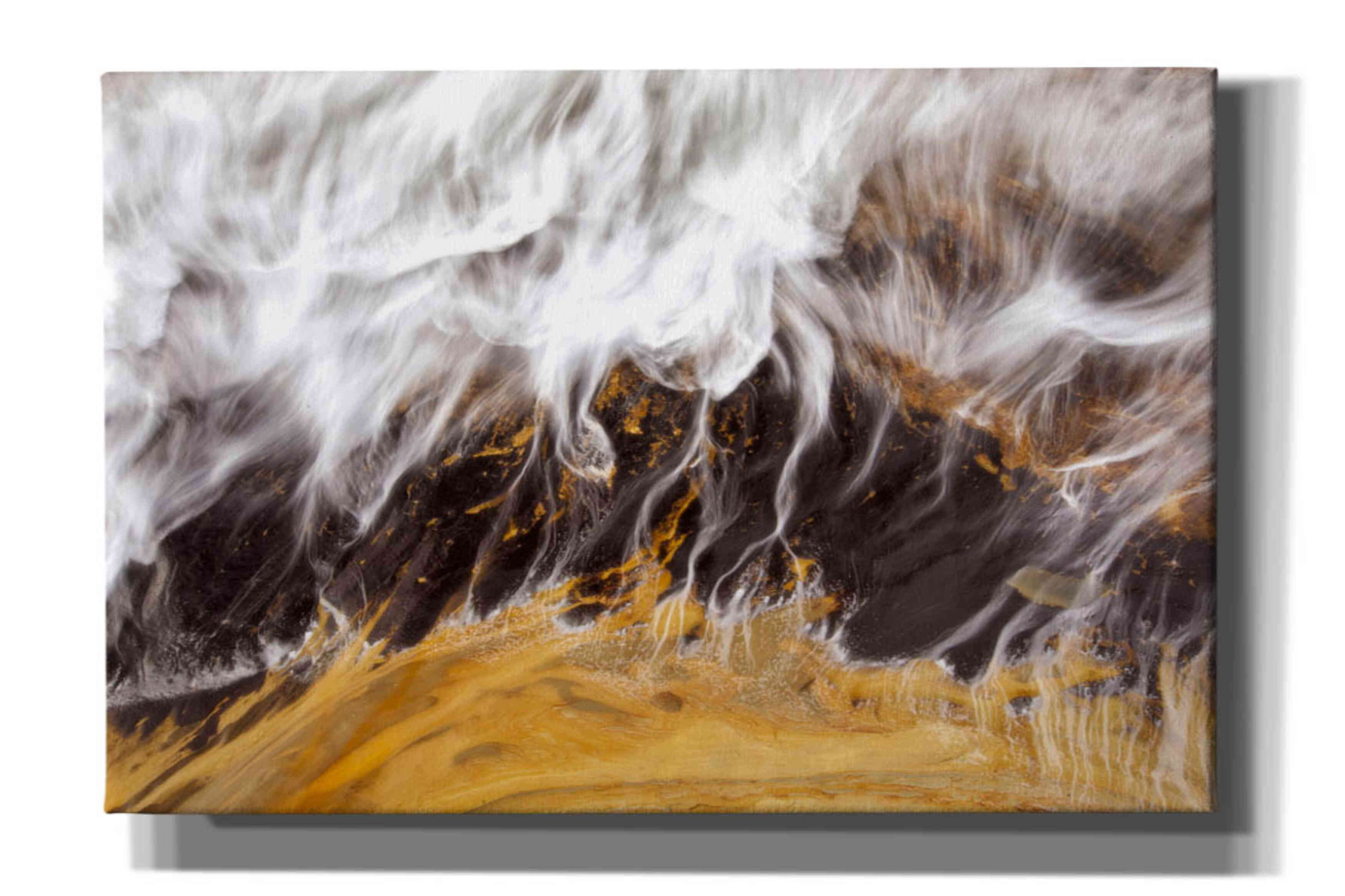 'Receding Wave' by Thomas Haney, Giclee Canvas Wall Art