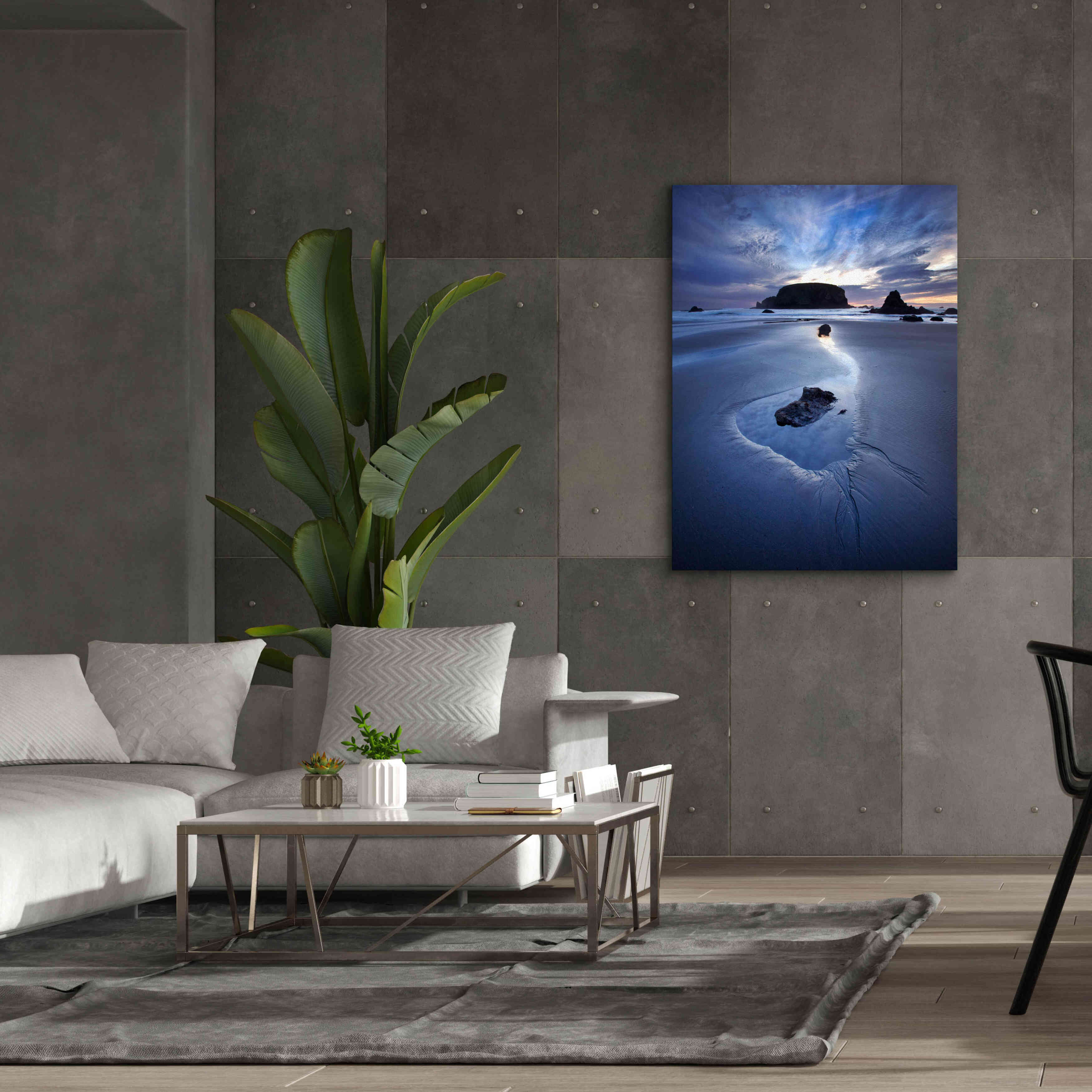 'Reflection Whale Head' by Thomas Haney, Giclee Canvas Wall Art,40 x 54