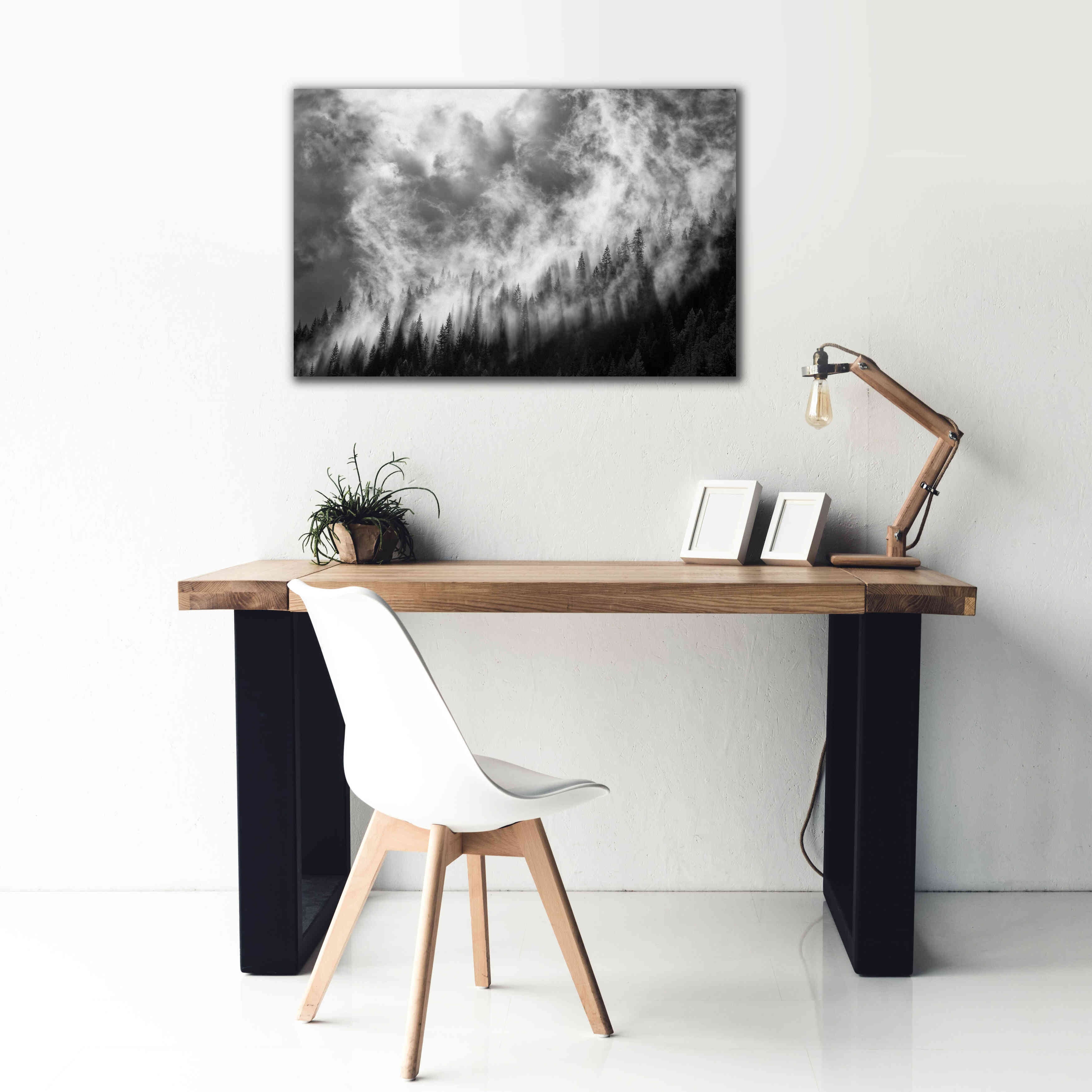 'Rising Mist 3' by Thomas Haney, Giclee Canvas Wall Art,40 x 26