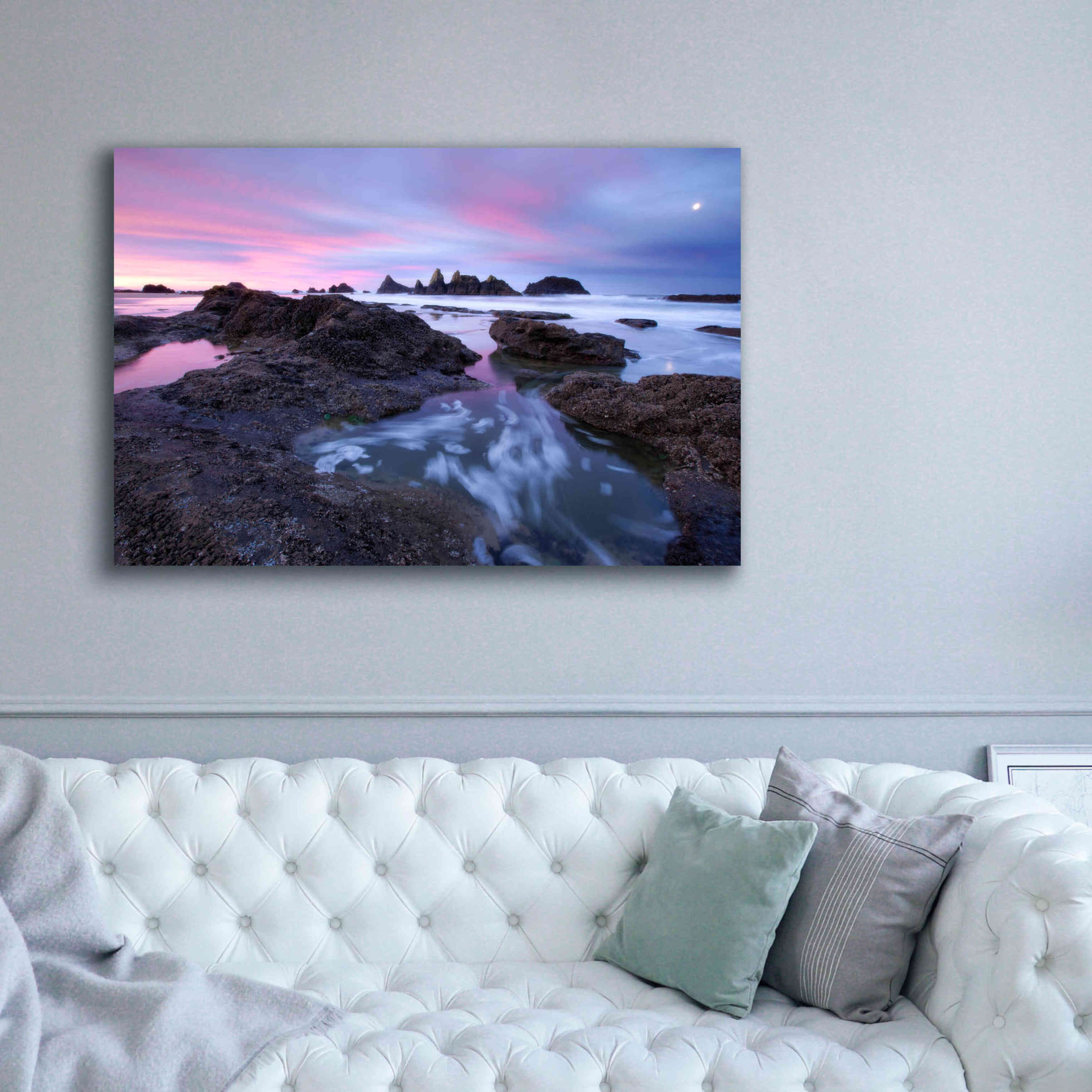 'Seal Rock Colors' by Thomas Haney, Giclee Canvas Wall Art,60 x 40