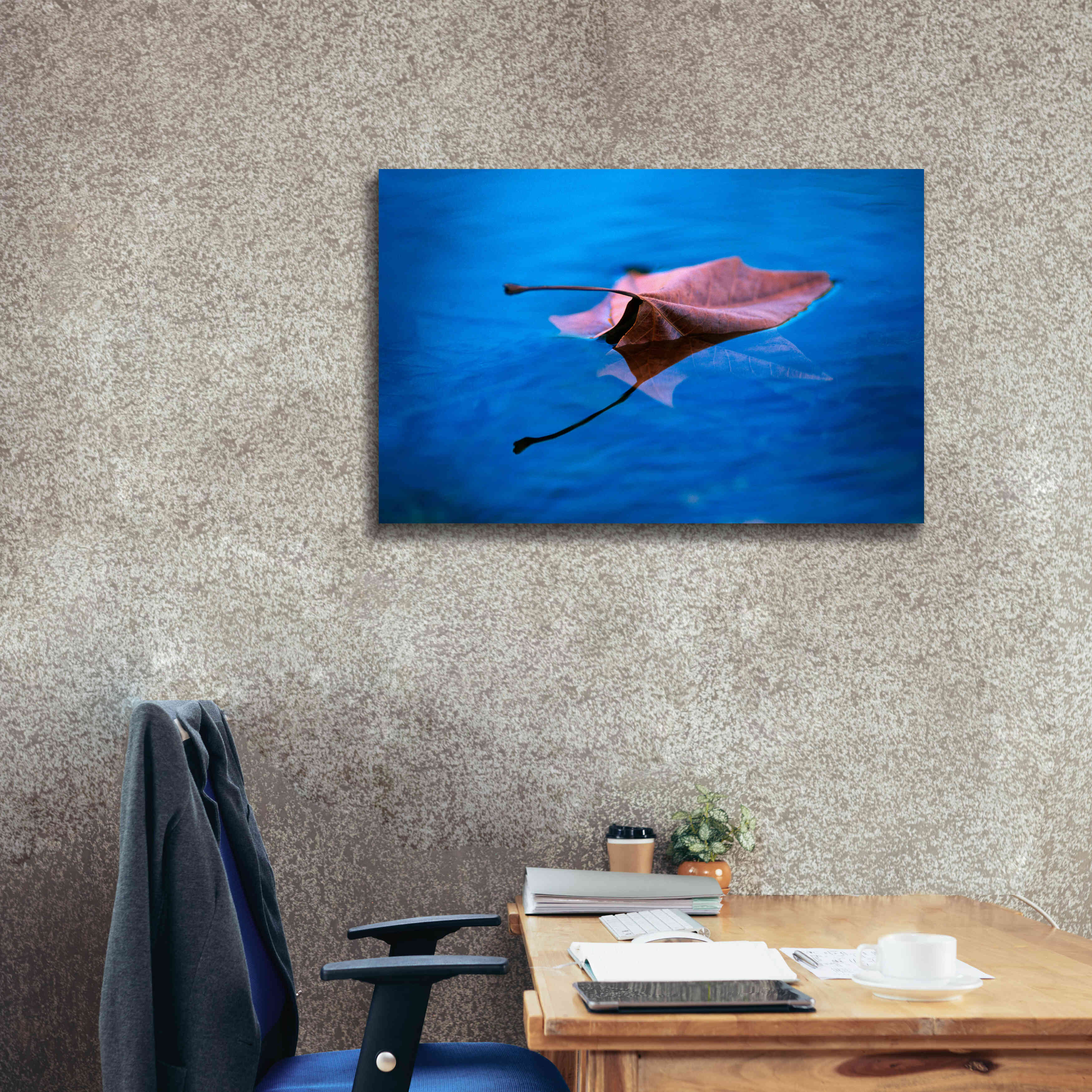 'Sycamore Reflection' by Thomas Haney, Giclee Canvas Wall Art,40 x 26