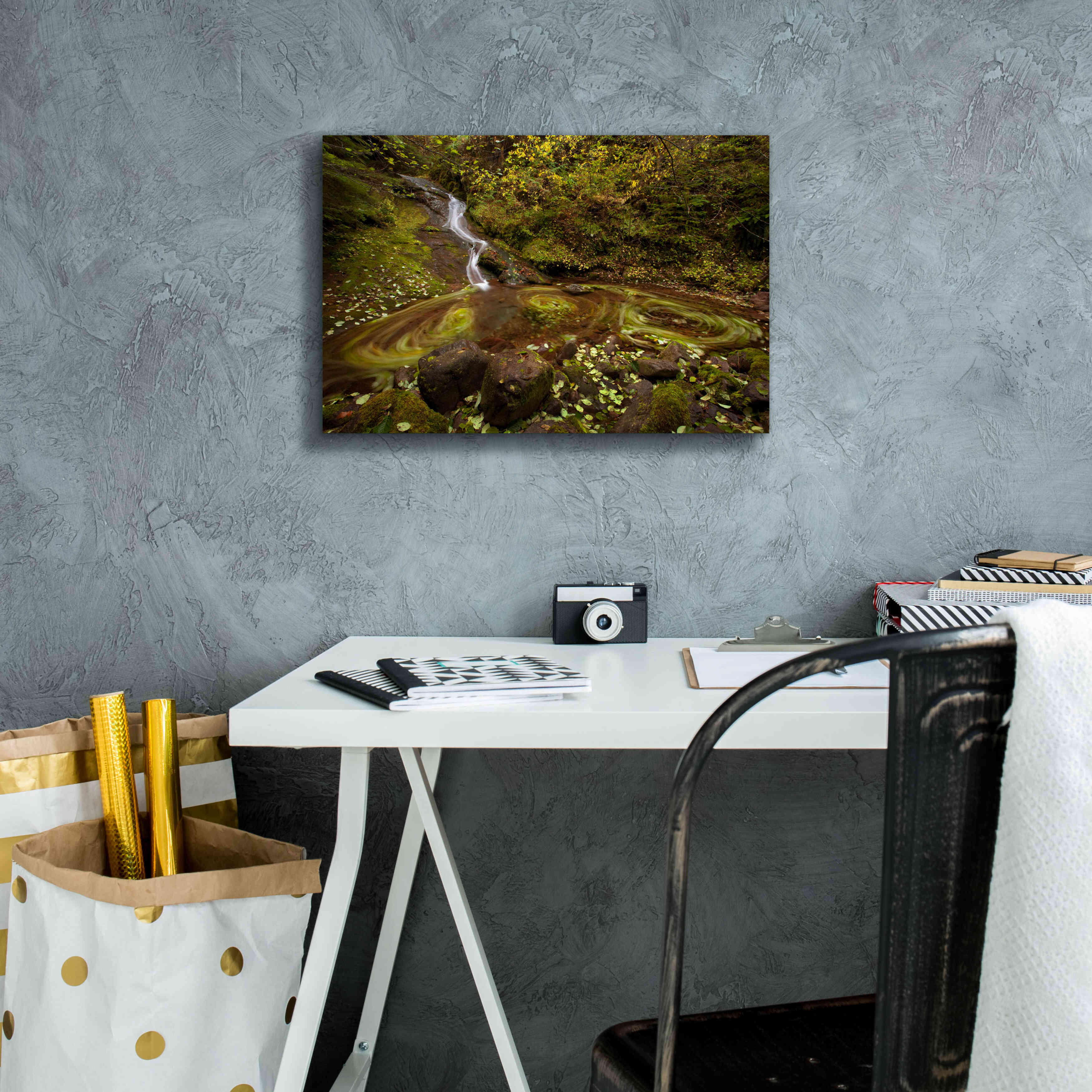 'Three Blurs' by Thomas Haney, Giclee Canvas Wall Art,18 x 12