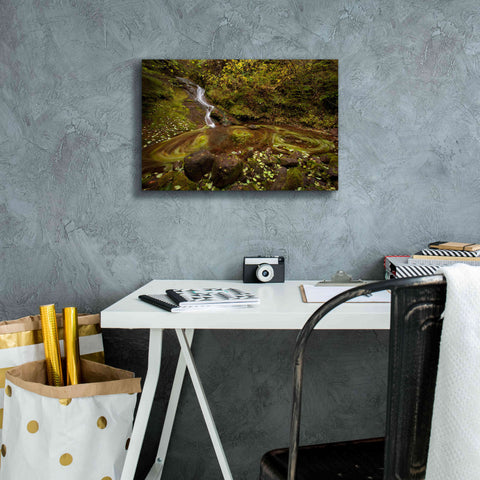 Image of 'Three Blurs' by Thomas Haney, Giclee Canvas Wall Art,18 x 12