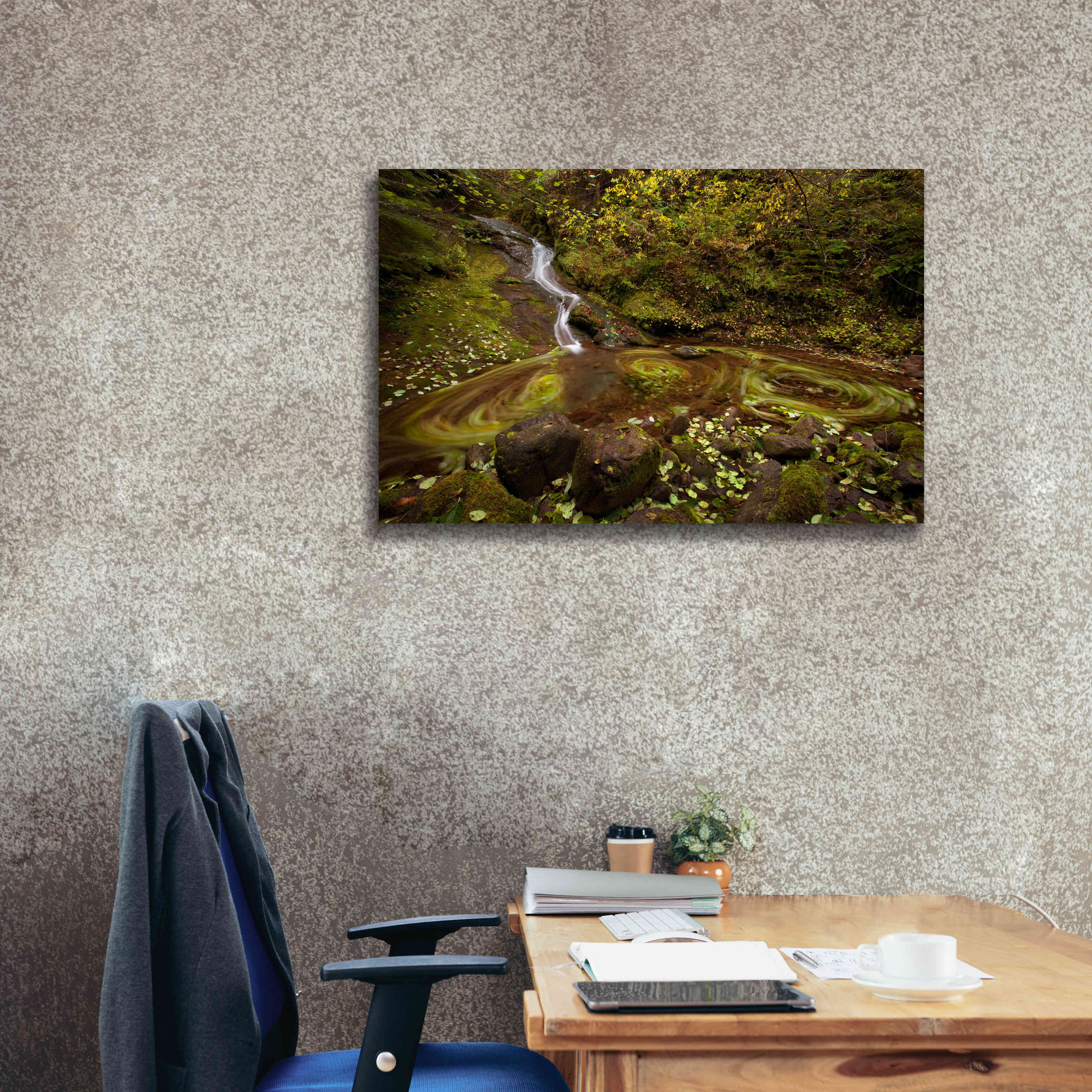 'Three Blurs' by Thomas Haney, Giclee Canvas Wall Art,40 x 26