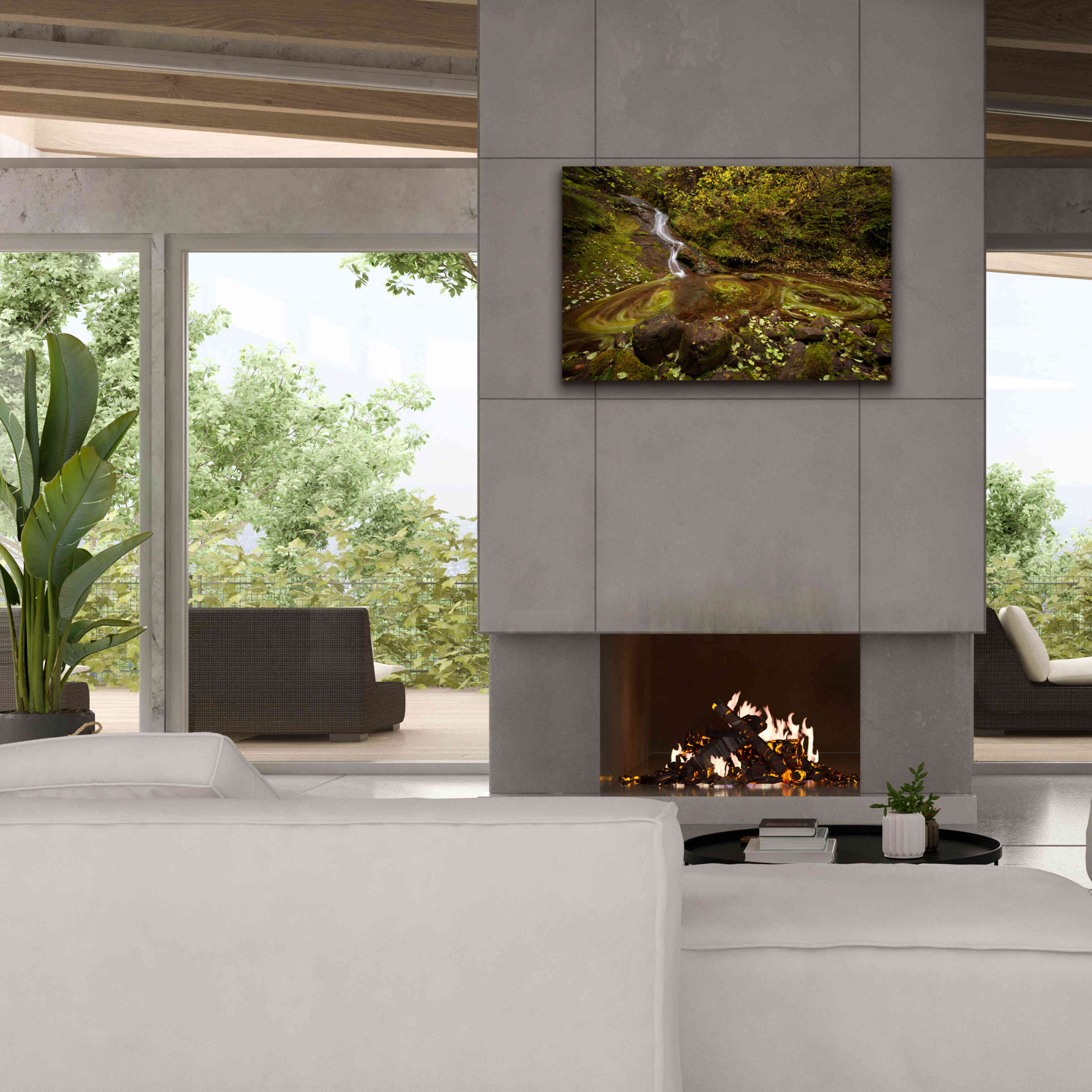 'Three Blurs' by Thomas Haney, Giclee Canvas Wall Art,40 x 26