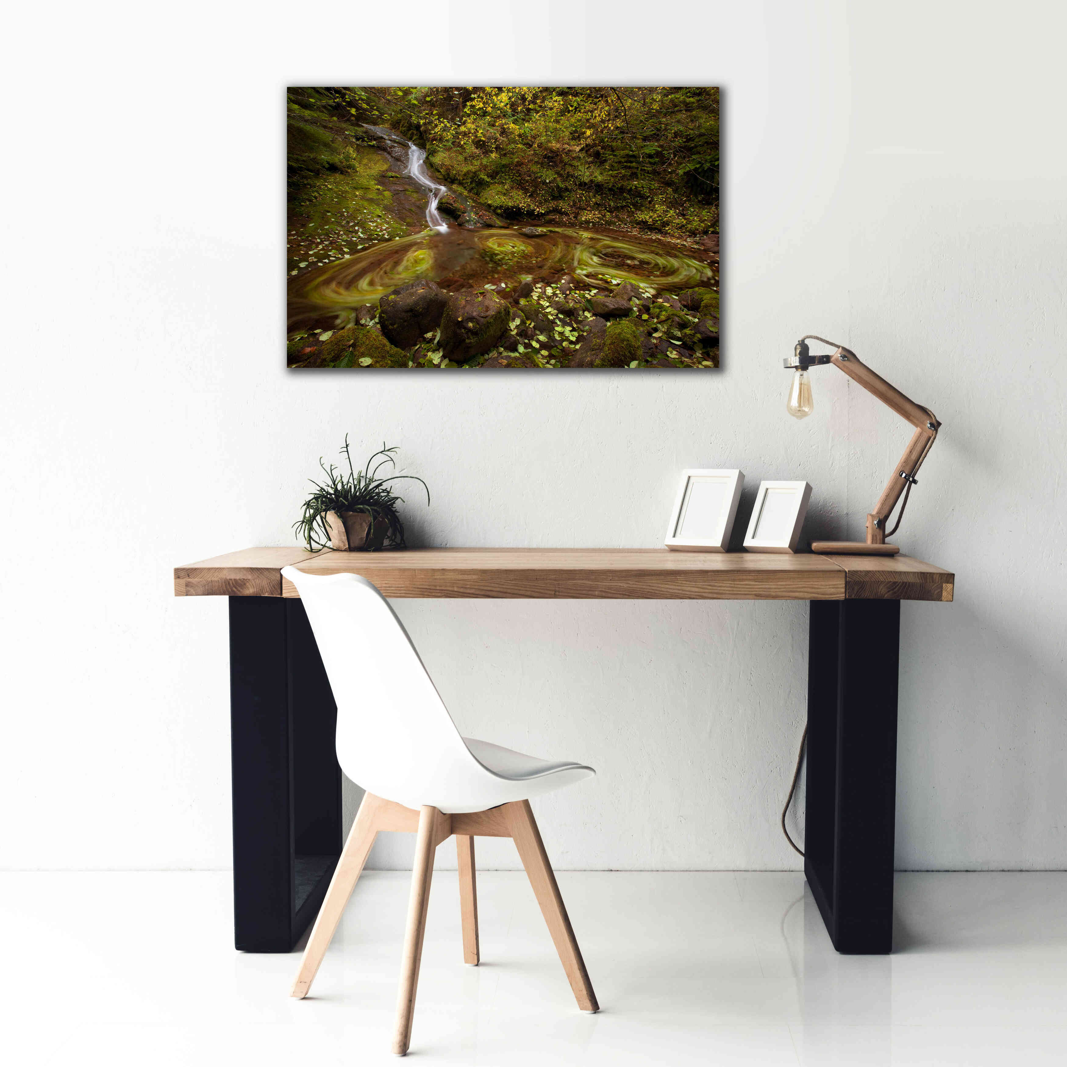 'Three Blurs' by Thomas Haney, Giclee Canvas Wall Art,40 x 26