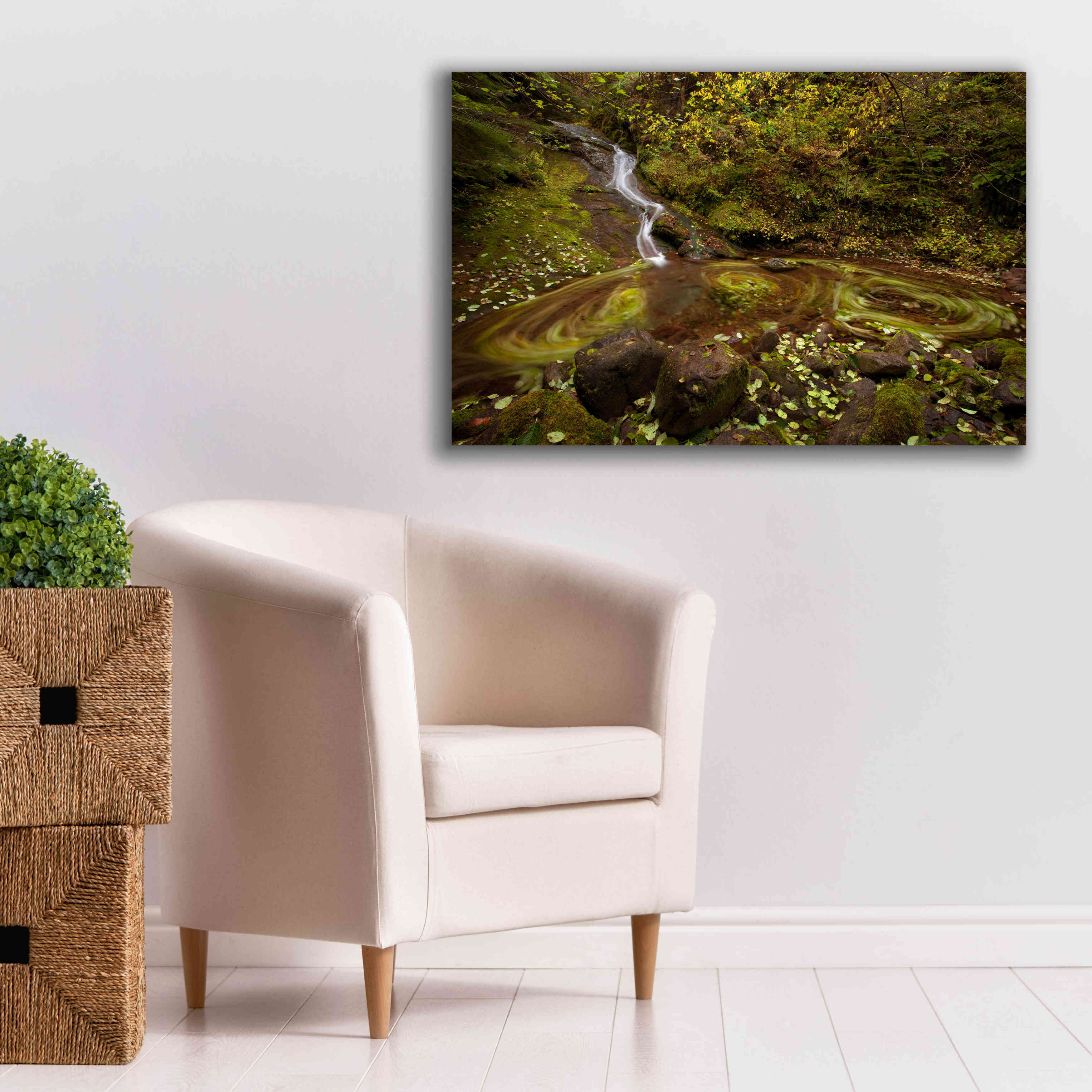 'Three Blurs' by Thomas Haney, Giclee Canvas Wall Art,40 x 26