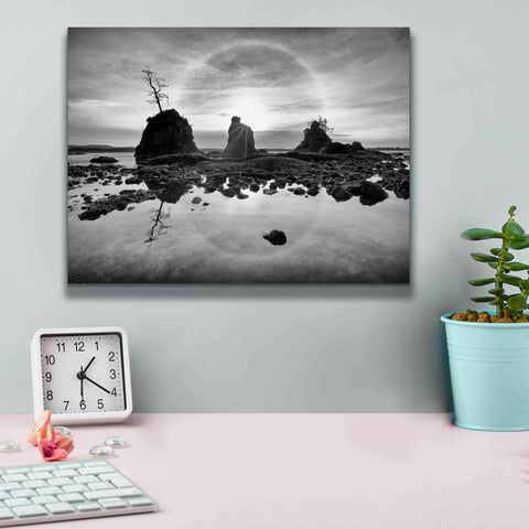 Image of 'Tree Island' by Thomas Haney, Giclee Canvas Wall Art,16 x 12