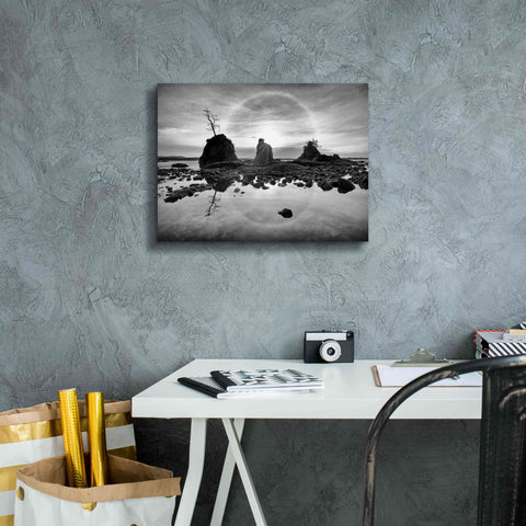 Image of 'Tree Island' by Thomas Haney, Giclee Canvas Wall Art,16 x 12