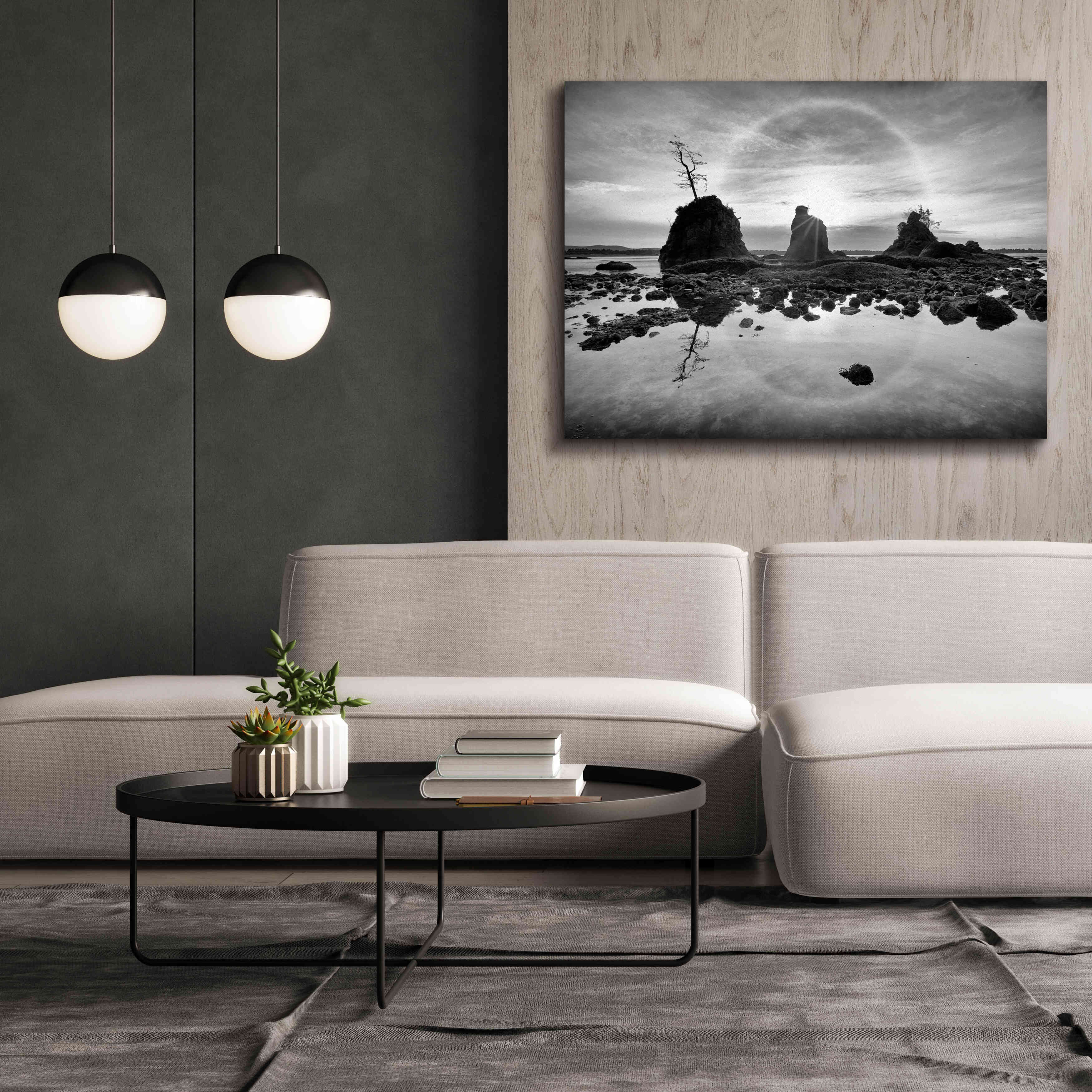'Tree Island' by Thomas Haney, Giclee Canvas Wall Art,54 x 40