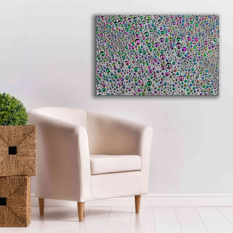 Image of 'Vibrant Sea Foam' by Thomas Haney, Giclee Canvas Wall Art,40 x 26