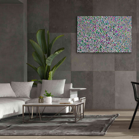 Image of 'Vibrant Sea Foam' by Thomas Haney, Giclee Canvas Wall Art,60 x 40